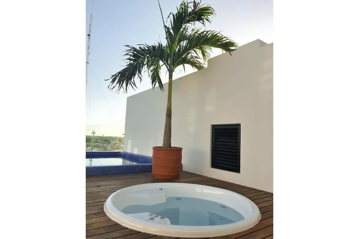 Luxe Top-Floor Incredible Roof Pool At Complex Playa del Carmen 0*,  Mexico