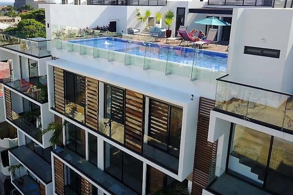 Apartment Luxe Top-Floor Incredible Roof Pool At Complex Playa del Carmen Mexico