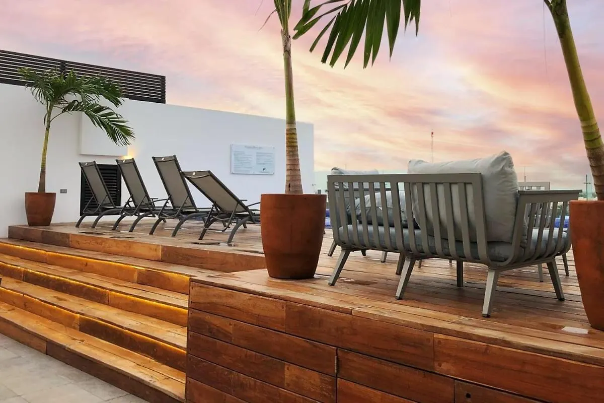 Luxe Top-Floor Incredible Roof Pool At Complex Playa del Carmen 0*,