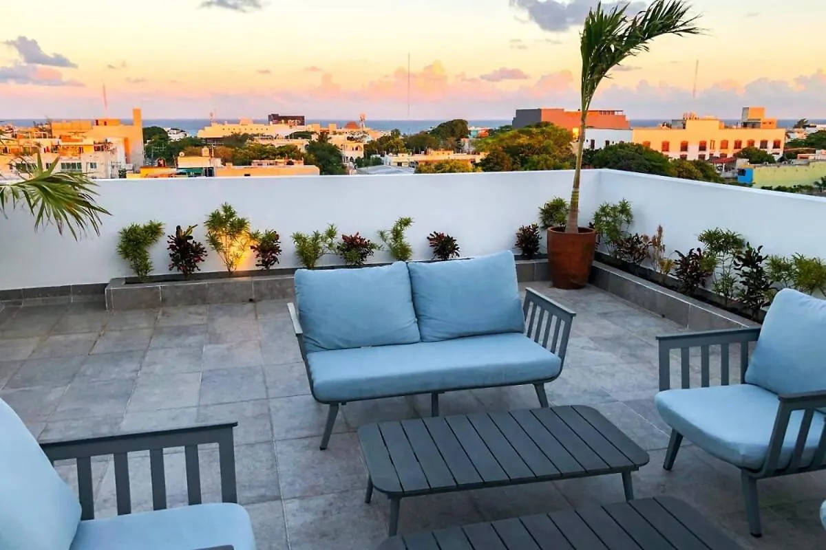 Luxe Top-Floor Incredible Roof Pool At Complex Playa del Carmen